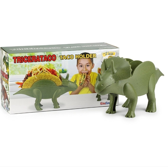 Tricerataco Triceratops Taco Holder - Picture 3 of 6